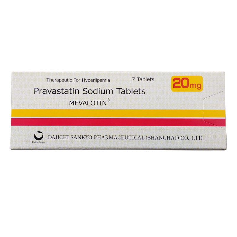 美百樂鎮(zhèn) 普伐他汀鈉片 20mg*7片